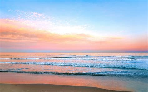 Pastel Beach Sunset Desktop Wallpapers - Top Free Pastel Beach Sunset Desktop Backgrounds ...