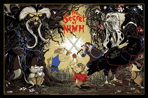 Exclusive: 'The Secret of Nimh' Poster By Mark Lone and Odd City – /Film