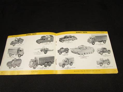 Dinky Toys Catalogue, Near Mint! Rare USA issue. – Andrew Clark Models