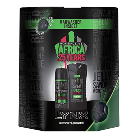 Lynx Africa 25 Years Gift Set 3pc | Online Pound Store