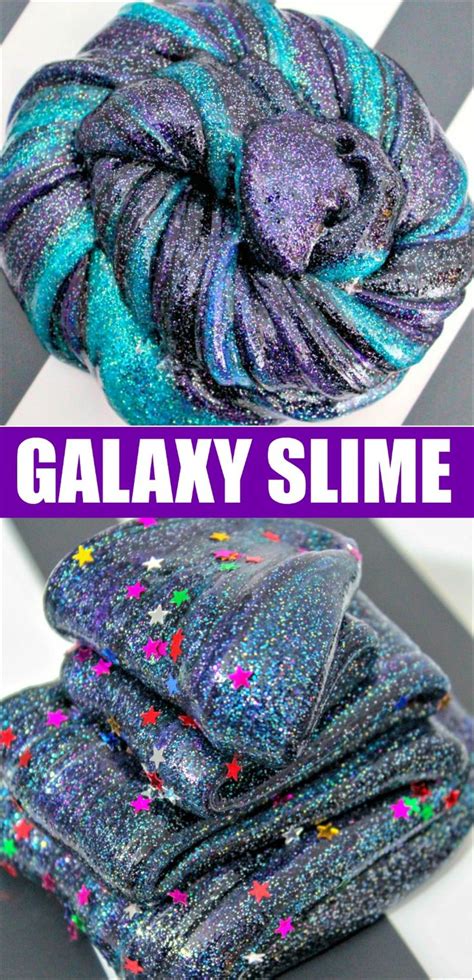 How to Make Galaxy Slime | Galaxy slime, Homemade slime, Diy slime recipe