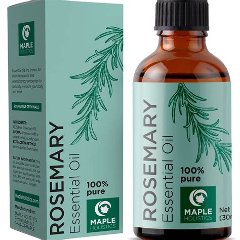 Maple Holistics Rosemary Essential Oil for Hair Growth Serum, 1oz - Walmart.com - Walmart.com