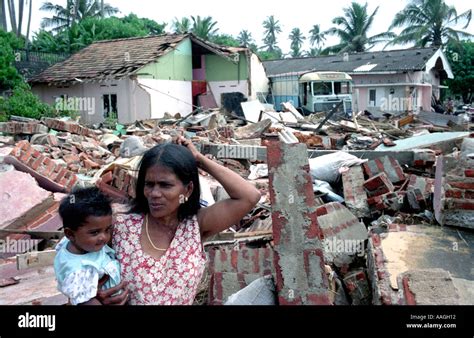 Images from the aftermath of the boxing day tsunami in Sri Lanka on the ...