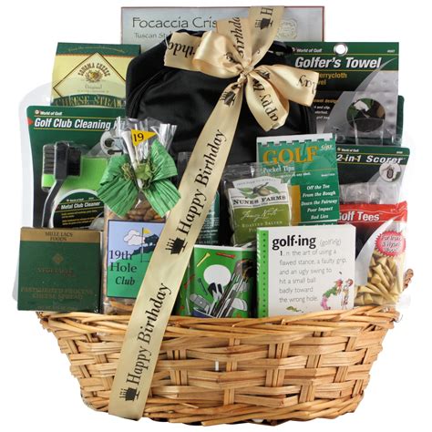 Deluxe Golfer Birthday Golf Gift Basket | Overstock.com Shopping - The ...