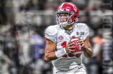 Tua Tagovailoa #13 of the Alabama Crimson Tide | Alabama crimson tide, Alabama crimson, Crimson tide