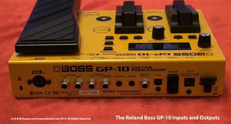 Roland Boss GP-10 Synthesiser Effects Unit Inside and Out Trusted Full Review