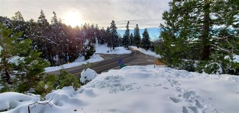 Are you guys tired hearing about the snow yet? Palomar Mountain today. : r/sandiego