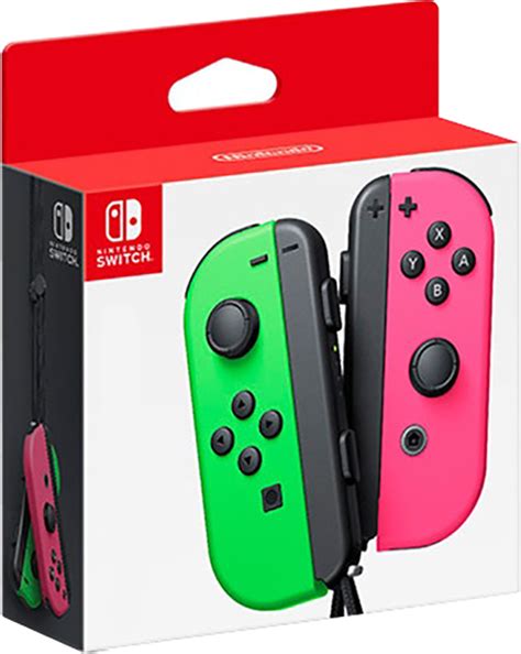 Nintendo Switch Joy-Con Pair (Neon Green / Neon Pink) | Nintendo ...