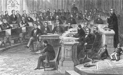 President Andrew Johnson Impeachment Trial: 1868 - Senate Tries President Johnson - Butler ...