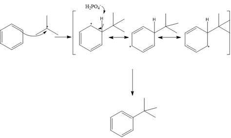 Write a mechanism for the formation of $tert$-butylbenzene f | Quizlet