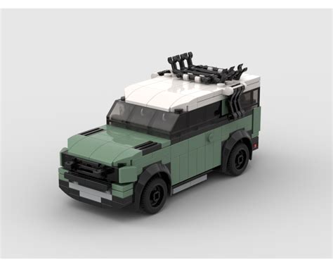 LEGO MOC Land Rover Defender by studsandtubes | Rebrickable - Build ...