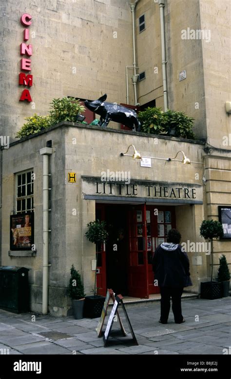 The Little Theatre Cinema, Bath Spa Somerset UK Stock Photo - Alamy