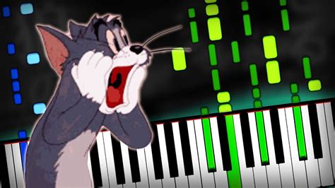 Tom and Jerry - Intro 【Opening, OST, Theme Song】 Piano Tutorial ...