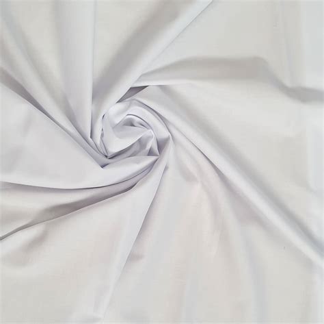 WHITE COMBED COTTON LAWN FABRIC * 100% Cotton * Dressmaking * 145cm wide | eBay