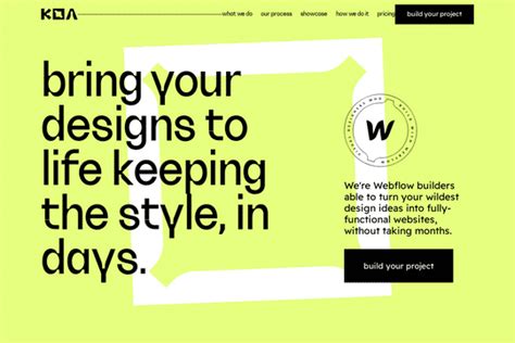 Koa Builds & Design - Webflow