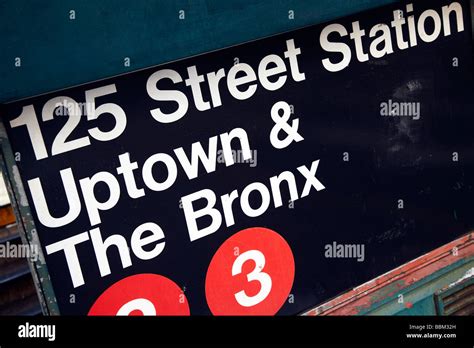 125th Street Subway Station New York Stock Photo - Alamy