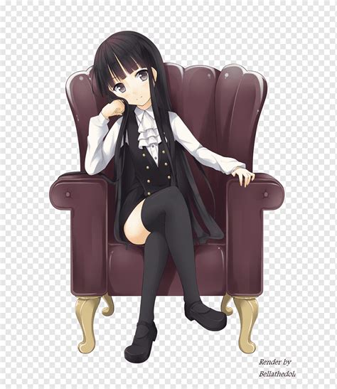 Anime Sitting On Chair Zerochan has 7 870 sitting on chair anime images ...