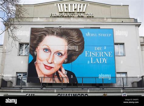 The Iron Lady Movie Poster Stock Photo - Alamy