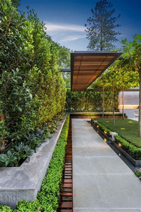 Stylish Modern Garden And Terrace Design By Nathan Burkett - DigsDigs