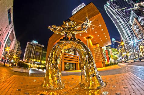 Charlotte Nc Usa Nightlife Around Charlotte Photograph by Alex Grichenko - Fine Art America