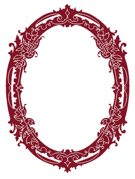 Vintage Clip Art - Stunning Silhouette Frames - Christmas - The Graphics Fairy