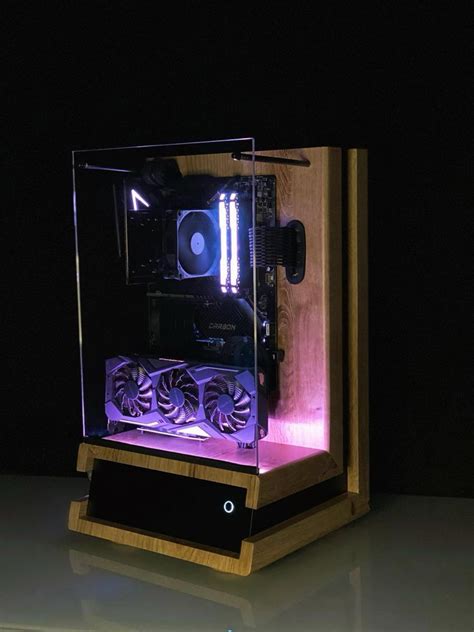Custom Open Wooden PC Case | DIY PC Case