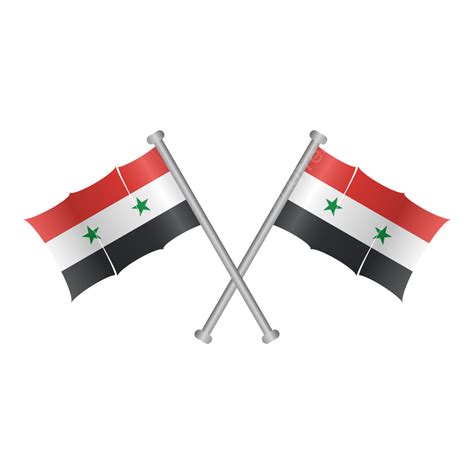 Syria Flag Vector, Syria, Flag, Syria Flag Shinning PNG and Vector with Transparent Background ...