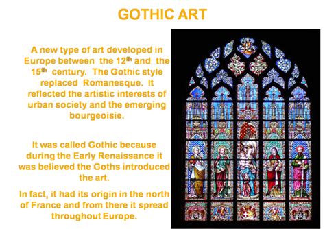 Gothic Art - 2ESOHistory