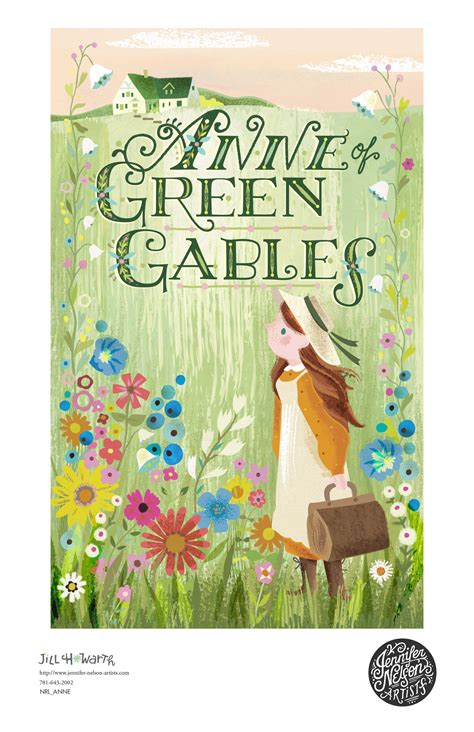 Anne of Green Gables book cover for Scholastic/Jill Howarth Illustration | Story books ...