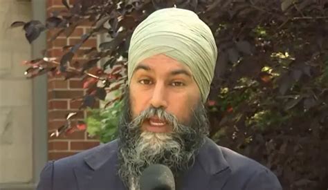 Jagmeet Singh Is Very Angry At The Consequences Of The Policies He ...