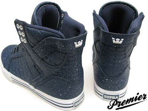 Supra Skytop - Navy Blue Spackle - SneakerNews.com