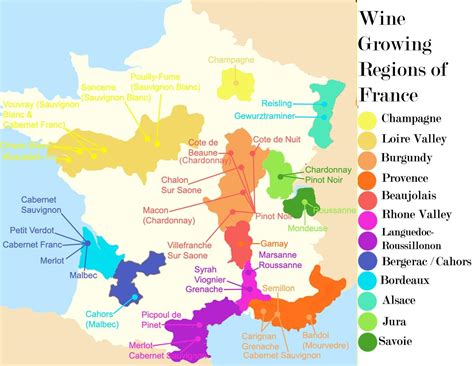 France Map Of Vineyards Wine Regions | Hot Sex Picture