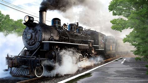 Steam Engine Train Hd Wallpaper - Parketis