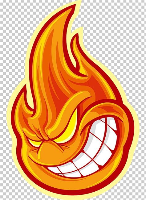 Cartoon Fire Logo