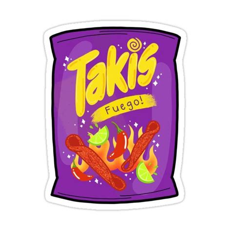 "Takis" Sticker for Sale by maddimarie91 in 2023 | Stickers, Vinyl decal stickers, Drawing bag