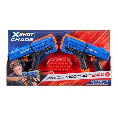 X-Shot-Dart Ball Blaster-Chaos Meteor - 2 Pack - Sam's Club