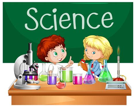 Students in the Science Class 301156 Vector Art at Vecteezy