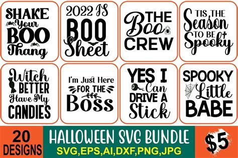 Halloween SVG Bundle Vol.2 Bundle · Creative Fabrica