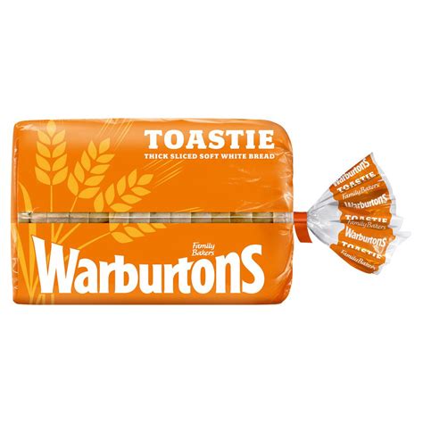 Warburtons Toastie White Thick Sliced 400g | Zoom