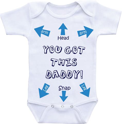 Funny Baby Onesies About Dad