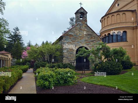 The Portiuncula chapel at the Franciscan Monastery, Washington, DC, USA ...