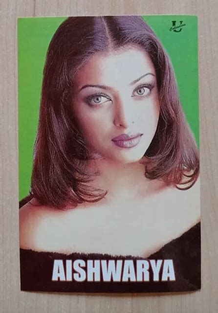 AISHWARYA RAI* Bollywood Rare Postcard Post Card $15.00 - PicClick