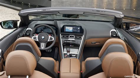 2020 BMW M8 Competition Convertible (Color: Brands Hatch Grey) - Interior | Caricos