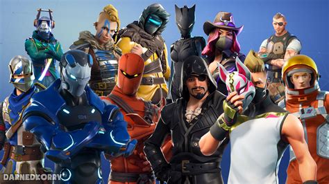 All of the tier 1 characters from each season. Updated with season 8. : r/FortNiteBR