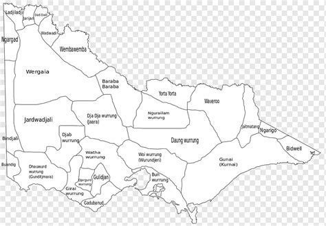 Aboriginal Clan Map Australia