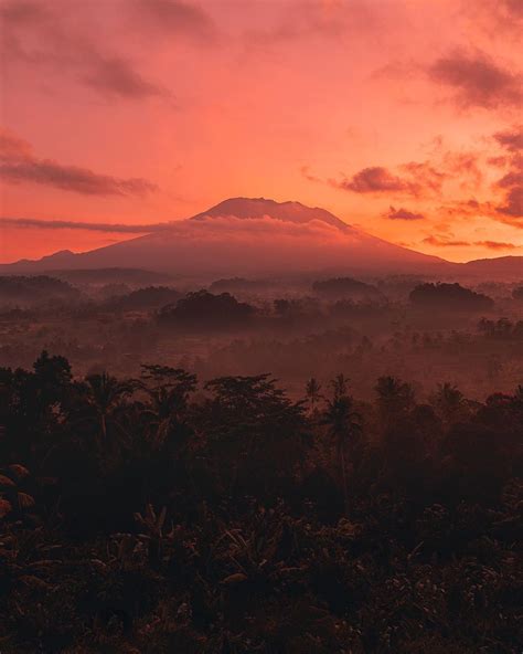 Gunung Agung at sunrise in all it’s glory. The kind of mornings that ...