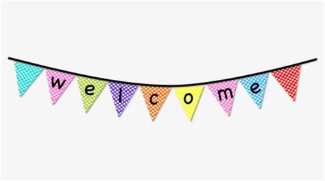 Transparent Banner Clipart Png - Transparent Welcome Banner Clip Art, Png Download , Transparent ...