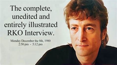 JOHN LENNON - His last unedited and entirely illustrated interview on December 8th, 1980 | John ...