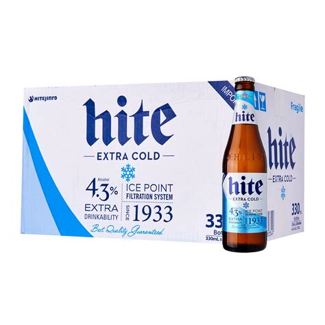 Buy Hite Beer Carton (24 x 330ml Bottle) on ezbuy SG