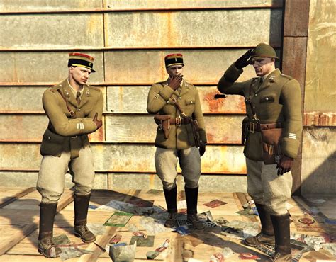 WW2 French uniforms for MP Male - GTA5-Mods.com